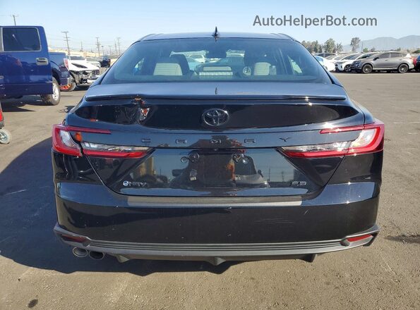 4T1DAACK2SU517986 2025 TOYOTA CAMRY Black Вид ззаду