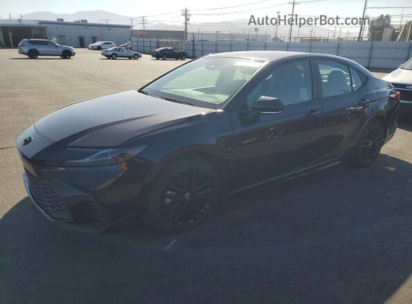 4T1DAACK2SU517986 2025 TOYOTA CAMRY Black Передня ліва чверть