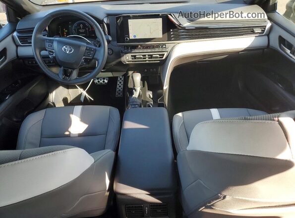 4T1DAACK2SU517986 2025 TOYOTA CAMRY Black Вид панелі приладів