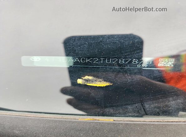 4T1DAACK2TU287870 2026 TOYOTA CAMRY Черный Вид подкапотного пространства