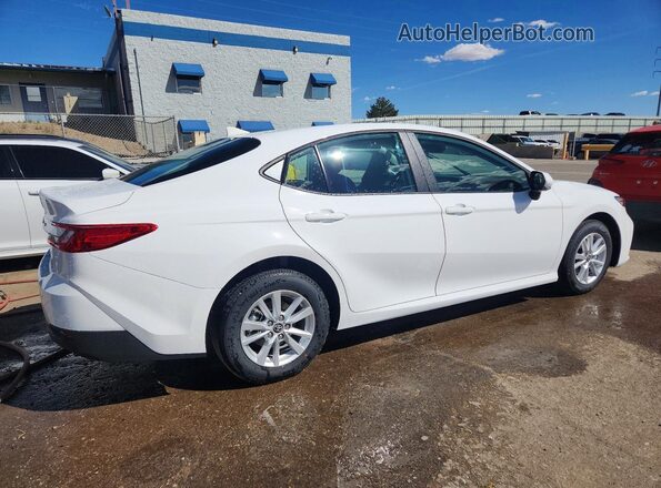 4T1DAACK2TU708342 2026 TOYOTA CAMRY White Задня права чверть