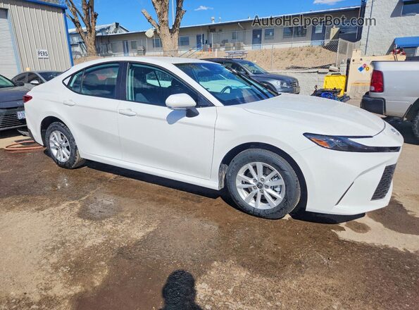 4T1DAACK2TU708342 2026 TOYOTA CAMRY White Передня права чверть
