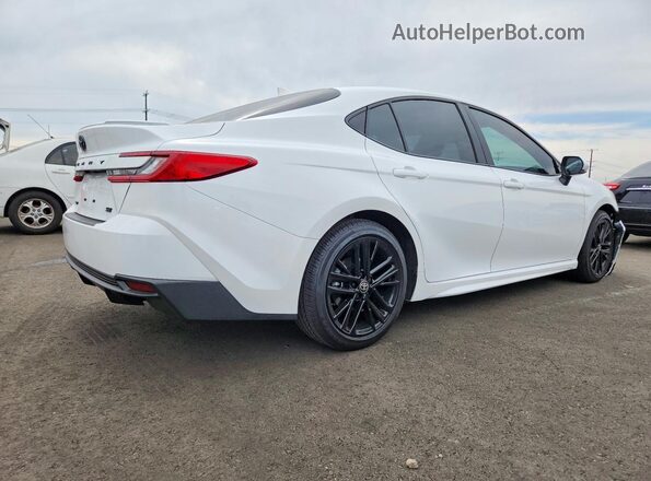4T1DAACK2TU716912 2026 TOYOTA CAMRY Белый Задняя правая четверть