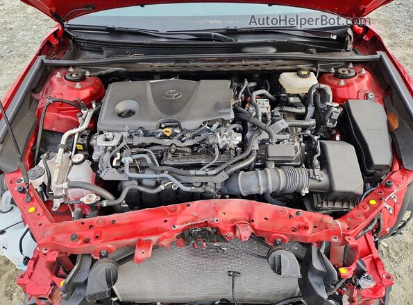 4T1DAACK3SU023202 2025 TOYOTA CAMRY Red Vista interior trasera