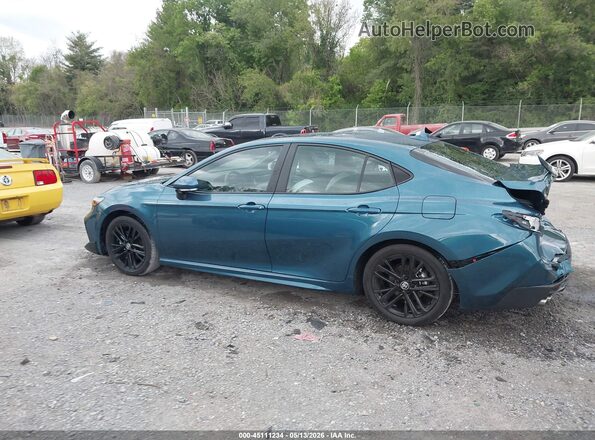 4T1DAACK3SU084887 2025 TOYOTA CAMRY Синий Панорамный вид салона 360°