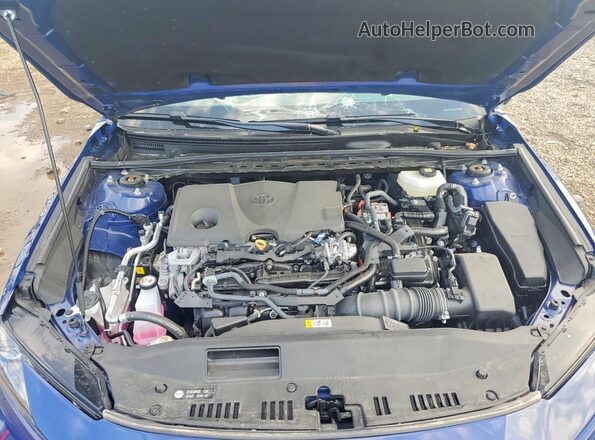 4T1DAACK3SU136664 2025 TOYOTA CAMRY Синий Вид задней части салона