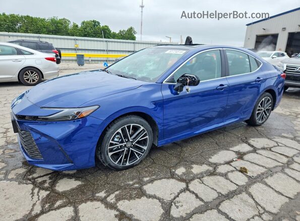 4T1DAACK3TU226866 2026 TOYOTA CAMRY Blue წინა მარცხენა ხედი სამი მეოთხედიდან