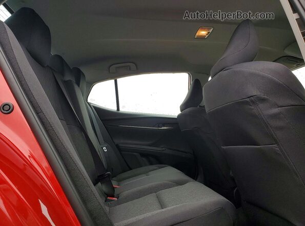 4T1DAACK3TU261858 2026 TOYOTA CAMRY Красный Вид задних сидений