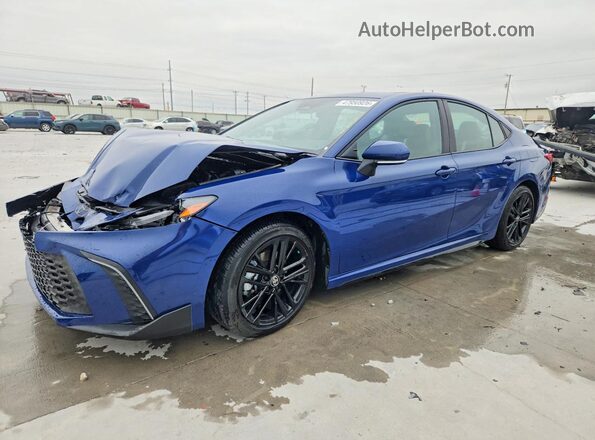4T1DAACK4SU132431 2025 TOYOTA CAMRY Синий Передняя левая четверть