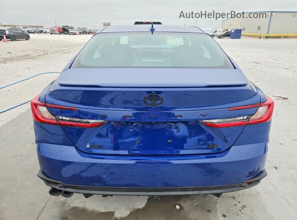 4T1DAACK4SU132431 2025 TOYOTA CAMRY Синий Вид сзади
