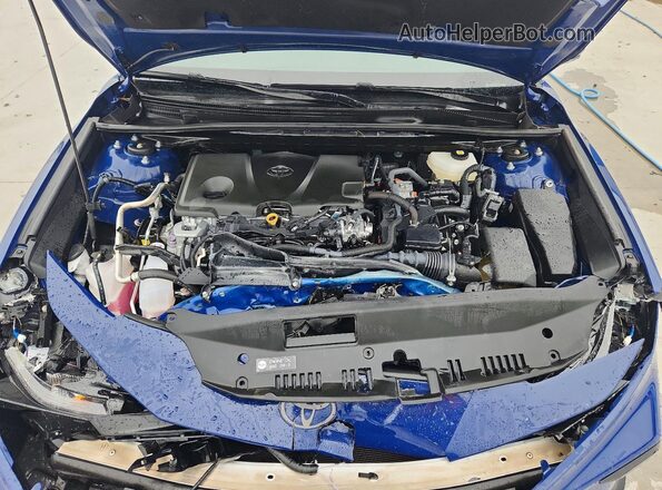 4T1DAACK4SU132431 2025 TOYOTA CAMRY Синий Вид задней части салона