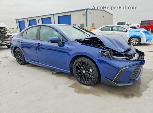4T1DAACK4SU132431 2025 TOYOTA CAMRY Синий Передняя правая четверть