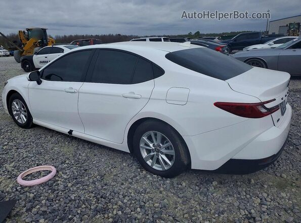 4T1DAACK4SU625137 2025 TOYOTA CAMRY White Trasero izquierdo