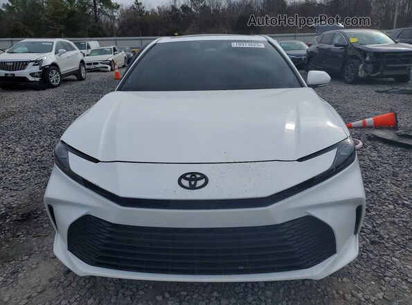4T1DAACK4SU625137 2025 TOYOTA CAMRY White Vista frontal