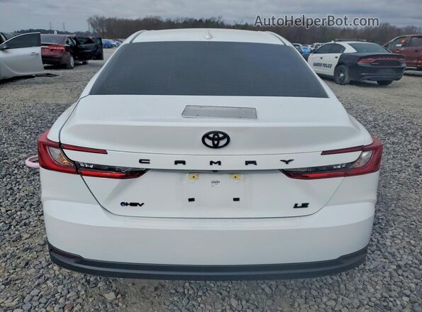 4T1DAACK4SU625137 2025 TOYOTA CAMRY White Vista trasera