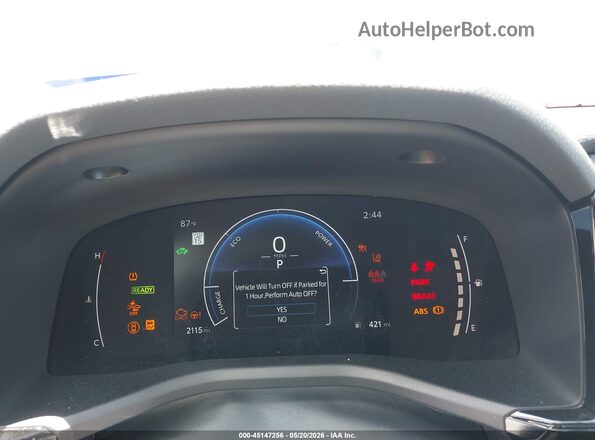 4T1DAACK4TU258614 2026 TOYOTA CAMRY Белый Вид задних сидений