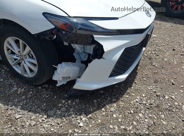 4T1DAACK4TU258614 2026 TOYOTA CAMRY Белый Вид спереди