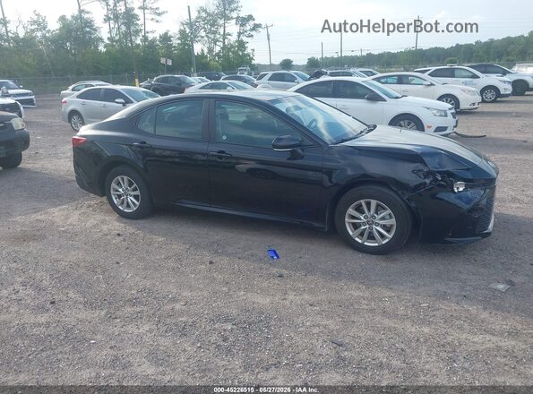 4T1DAACK5SU119445 2025 TOYOTA CAMRY Черный Передняя правая четверть