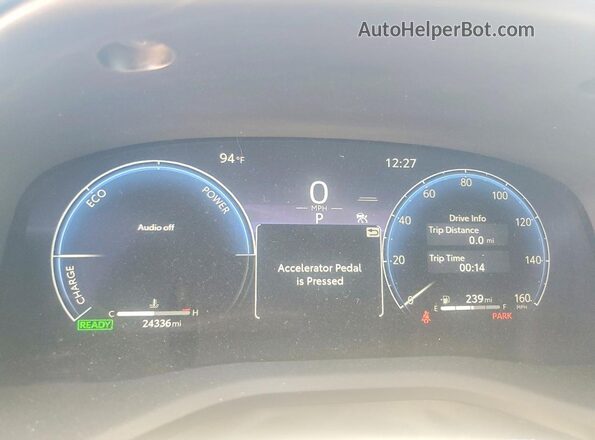 4T1DAACK5SU157659 2025 TOYOTA CAMRY Угольный Вид щитка приборов
