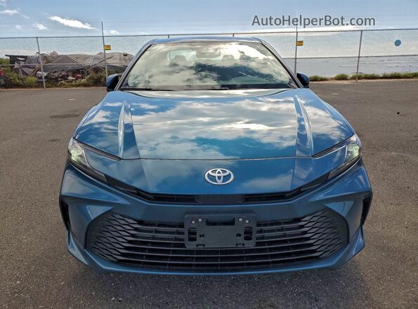 4T1DAACK6SU099075 2025 TOYOTA CAMRY Blue Vista frontal