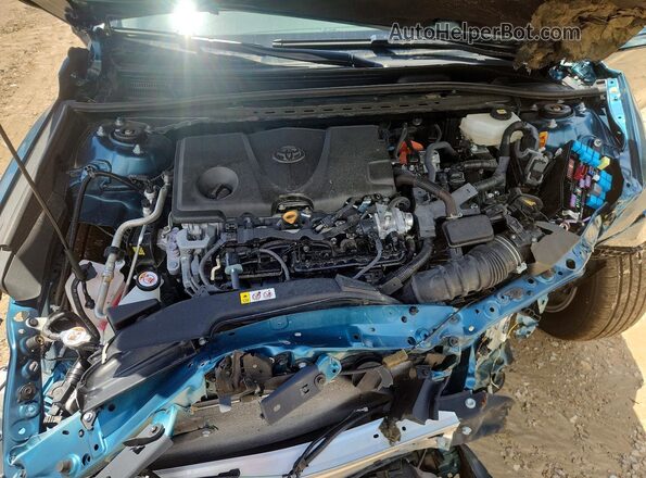 4T1DAACK6SU146704 2025 TOYOTA CAMRY Blue Widok wnętrza z tyłu