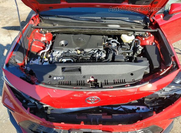 4T1DAACK6SU198513 2025 TOYOTA CAMRY Красный Вид задней части салона