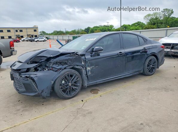 4T1DAACK7SU017077 2025 TOYOTA CAMRY Черный Передняя левая четверть
