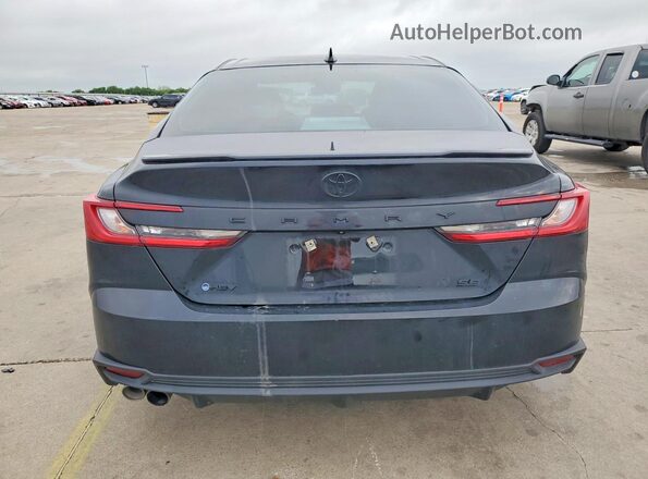 4T1DAACK7SU017077 2025 TOYOTA CAMRY Черный Вид сзади