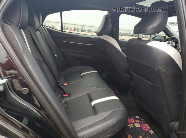 4T1DAACK7SU017077 2025 TOYOTA CAMRY Черный Вид задних сидений