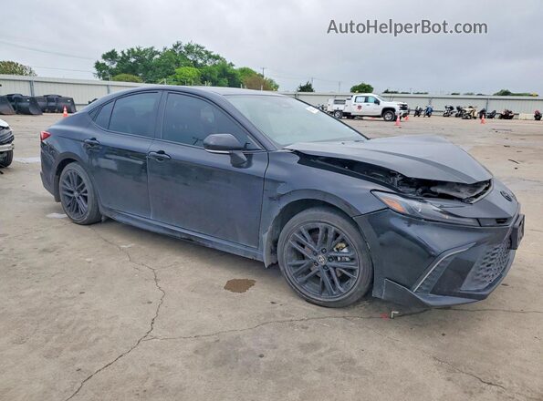 4T1DAACK7SU017077 2025 TOYOTA CAMRY Черный Передняя правая четверть