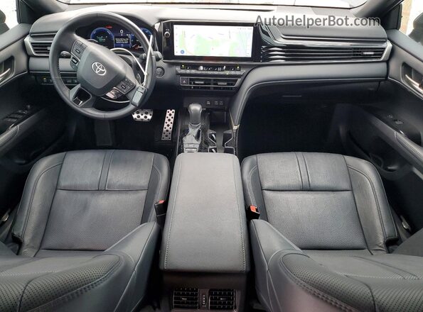 4T1DAACK7SU029665 2025 TOYOTA CAMRY Серый Вид панели приборов