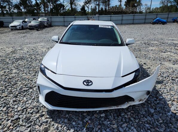 4T1DAACK7TU245386 2026 TOYOTA LE White Vista frontal