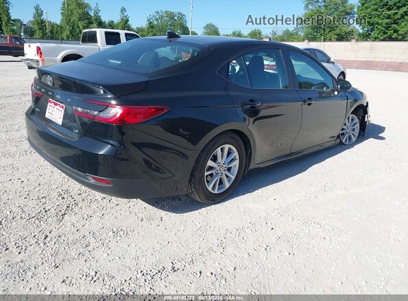 4T1DAACK7TU249292 2026 TOYOTA LE Черный Задняя правая четверть
