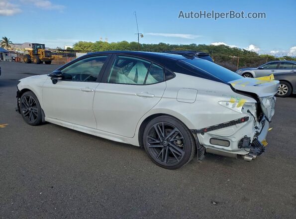 4T1DAACK8SU054087 2025 TOYOTA CAMRY Белый Задняя левая четверть