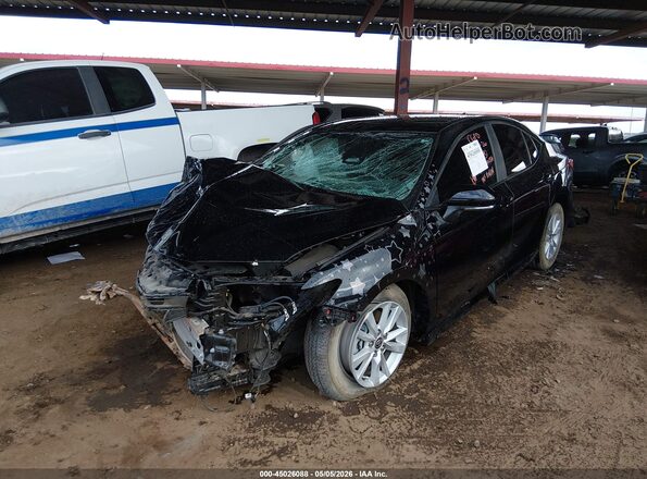4T1DAACK8SU509486 2025 TOYOTA LE Черный Передняя левая четверть