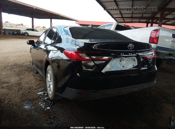 4T1DAACK8SU509486 2025 TOYOTA LE Черный Задняя левая четверть
