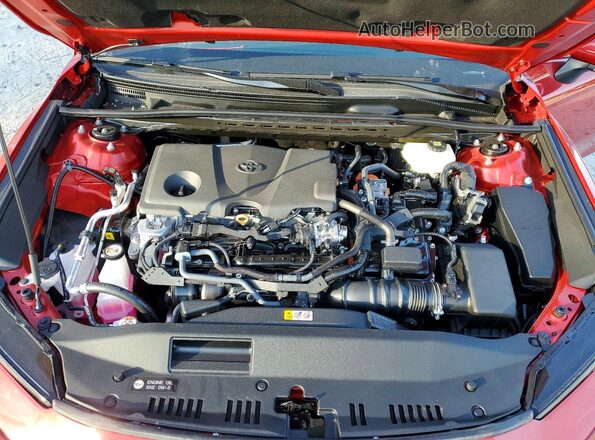 4T1DAACK8TU246532 2026 TOYOTA CAMRY Красный Вид задней части салона