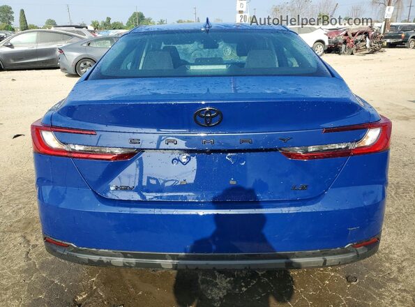 4T1DAACK8TU250001 2026 TOYOTA CAMRY Blue უკანა ხედი