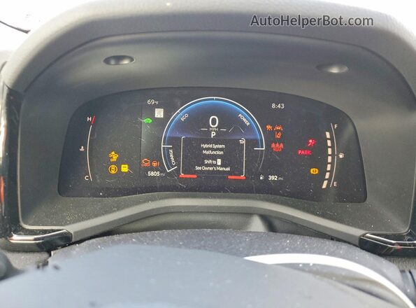 4T1DAACK8TU250001 2026 TOYOTA CAMRY Blue ხელსაწყოთა პანელის ხედი