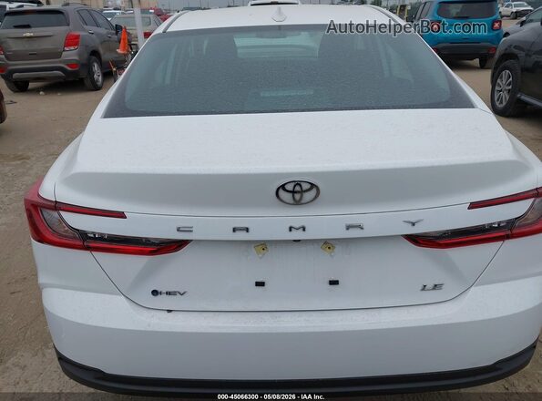 4T1DAACK8TU259569 2026 TOYOTA LE Белый 