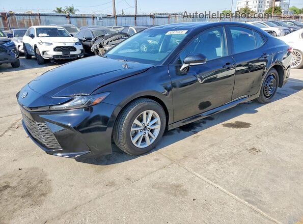 4T1DAACK9SU002841 2025 TOYOTA CAMRY Black Передня ліва чверть
