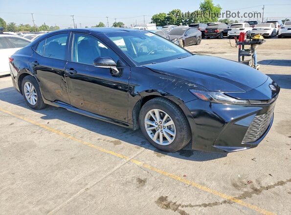 4T1DAACK9SU002841 2025 TOYOTA CAMRY Black Передня права чверть