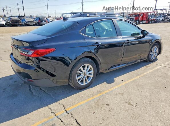 4T1DAACK9SU002841 2025 TOYOTA CAMRY Black Задня права чверть