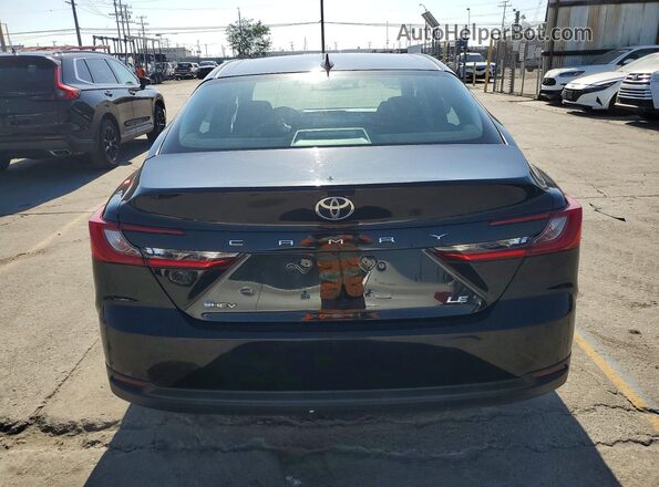 4T1DAACK9SU002841 2025 TOYOTA CAMRY Black Вид ззаду