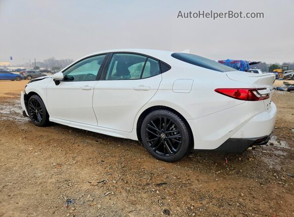 4T1DAACK9SU058519 2025 TOYOTA CAMRY Белый Задняя левая четверть