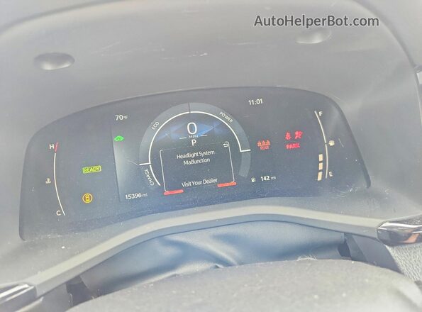 4T1DAACK9SU058519 2025 TOYOTA CAMRY Белый Вид щитка приборов