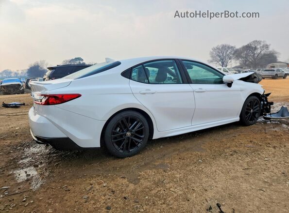 4T1DAACK9SU058519 2025 TOYOTA CAMRY Белый Задняя правая четверть