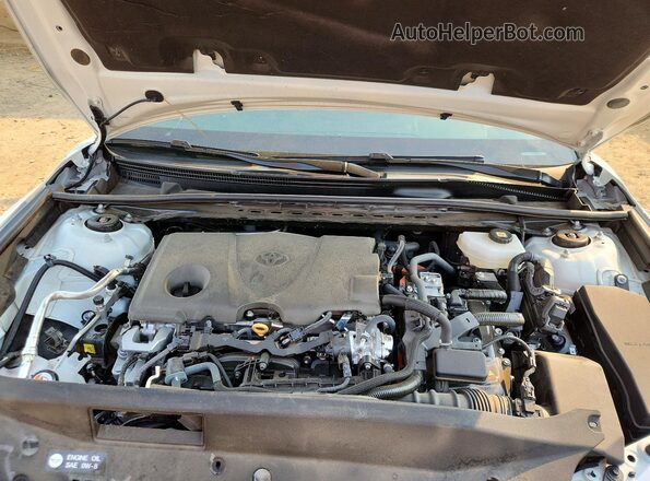 4T1DAACK9SU058519 2025 TOYOTA CAMRY Белый Вид задней части салона