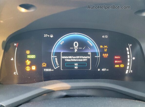 4T1DAACK9SU550810 2025 TOYOTA CAMRY Серый Вид щитка приборов