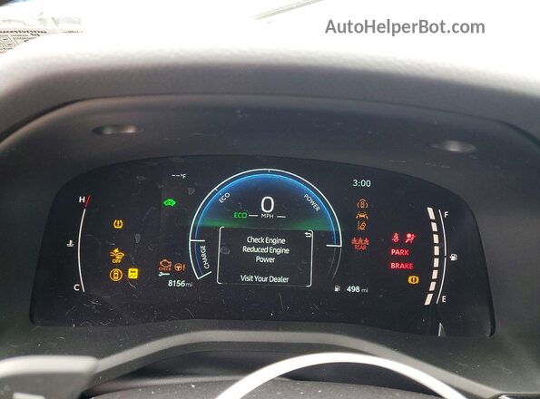 4T1DAACK9SU599702 2025 TOYOTA CAMRY Серый Вид щитка приборов
